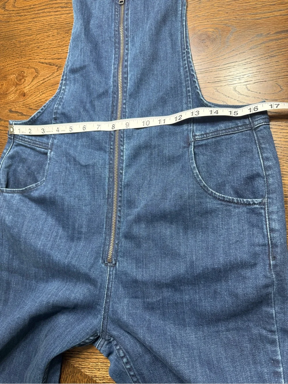 Free People Dark Blue Women’s Denim Overalls size 10